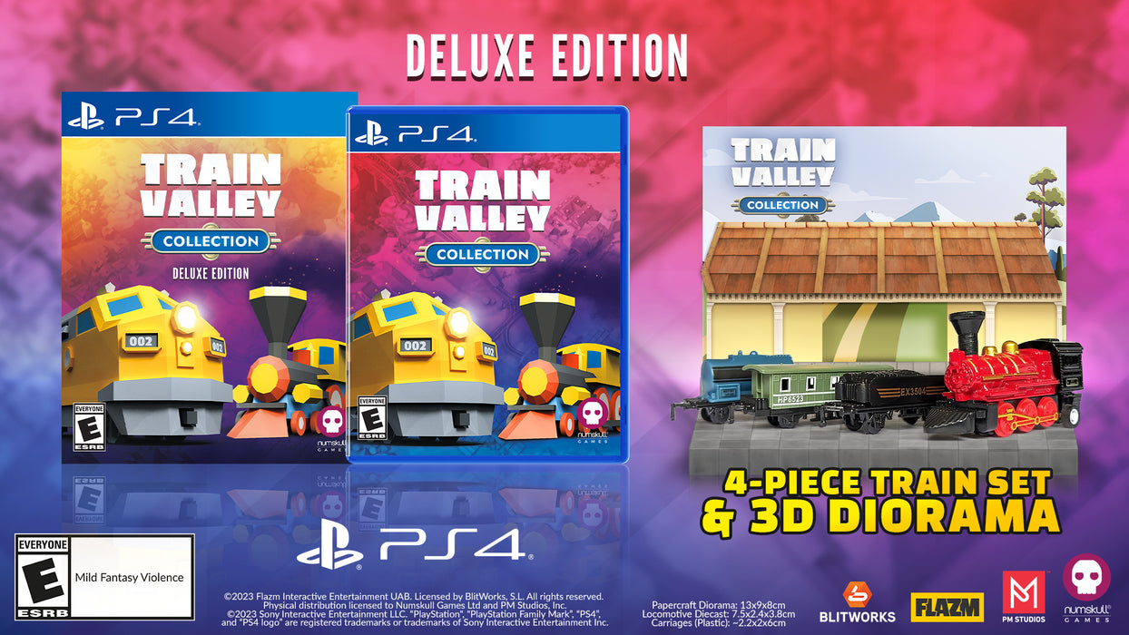 TRAIN VALLEY COLLECTION DELUXE EDITION - PS4
