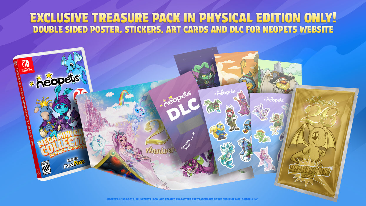 Neopets - Mega Mini Games Collection - Nintendo Switch (PRE-ORDER)
