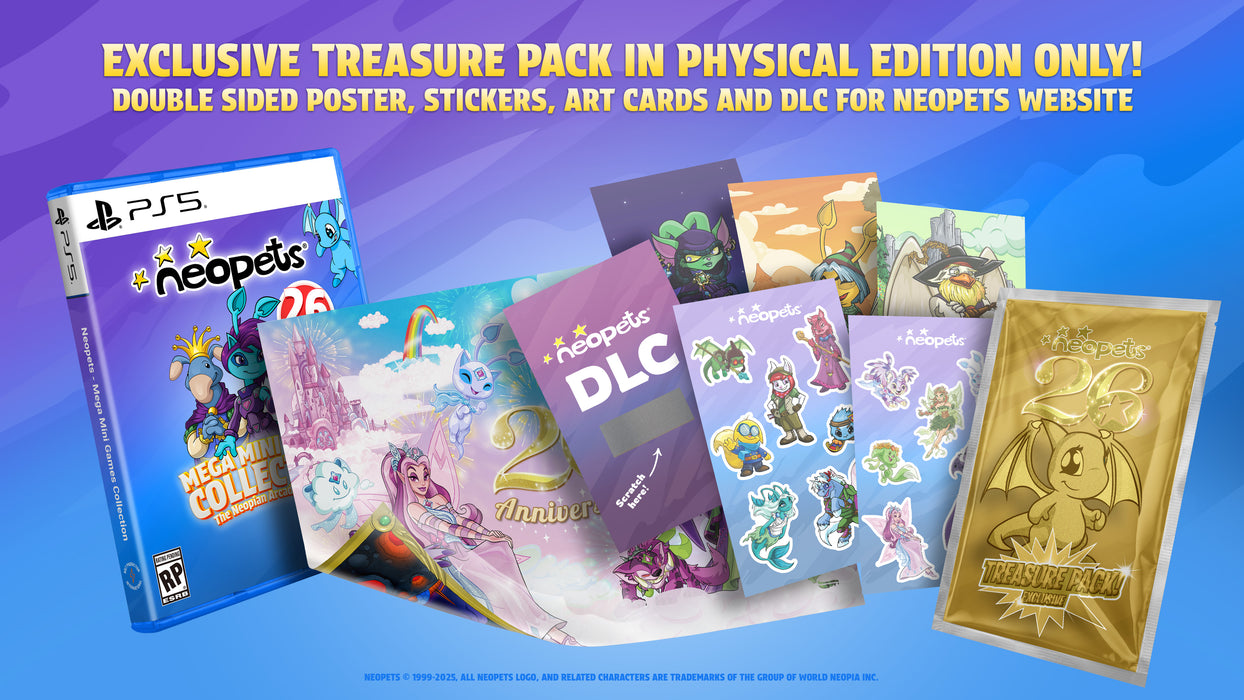 Neopets - Mega Mini Games Collection - Playstation 5 (PRE-ORDER)