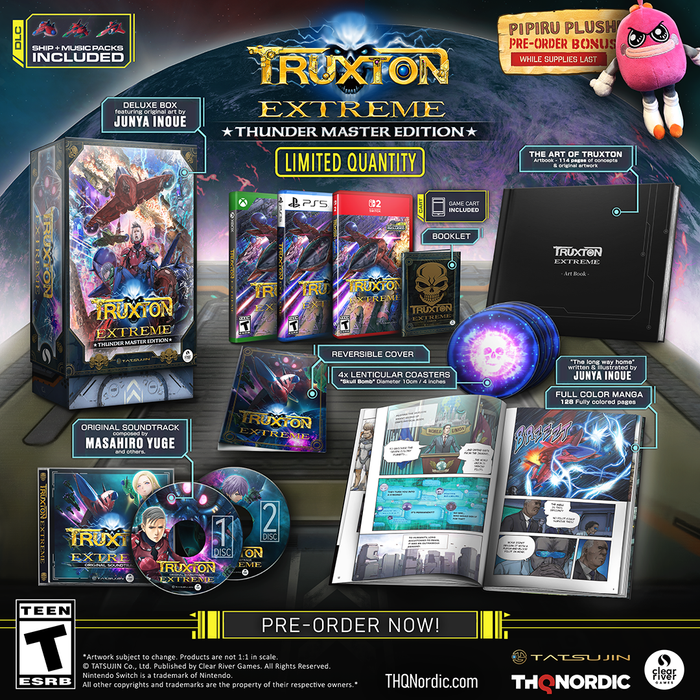 Truxton Extreme : Thunder Master Edition - Nintendo Switch 2 (PRE-ORDER) (PRE-ORDER BONUS PIPIRU PLUSHIE)