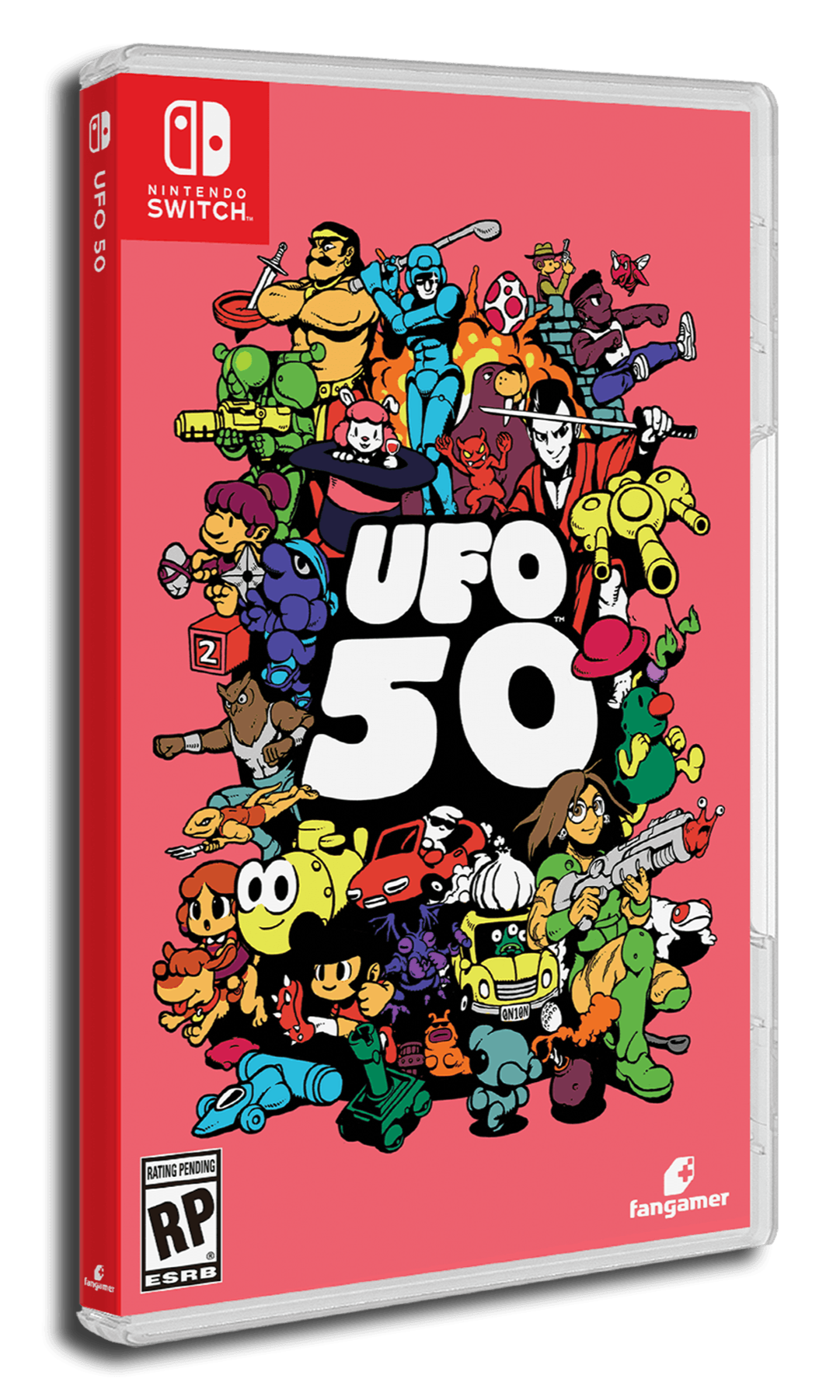 UFO 50 北米版 switch ニンテンドースイッチ UFO50-SE-ESRB-