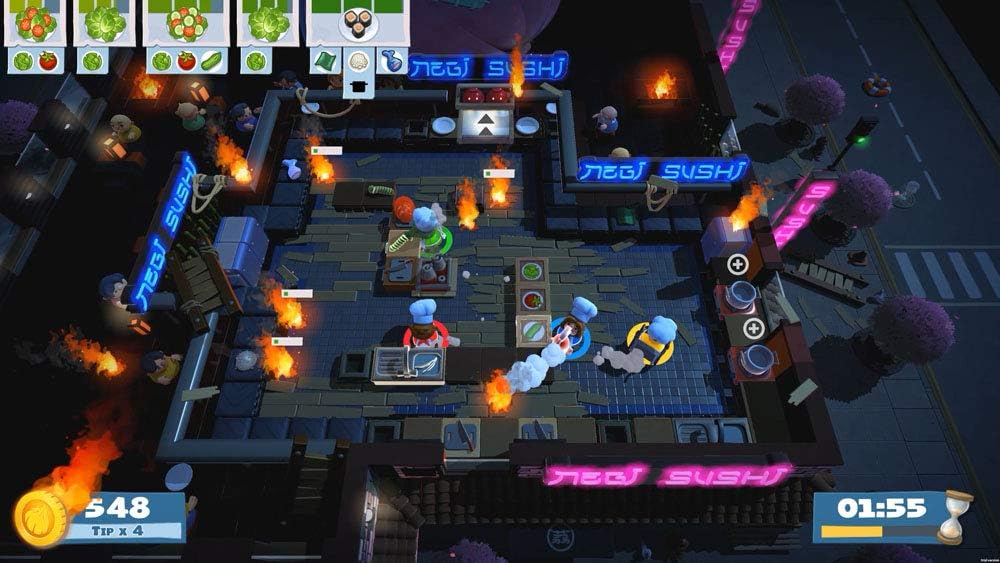 Overcooked and Overcooked 2 - PS4