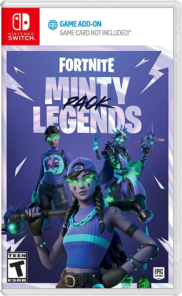FORTNITE:MINTY LEGENDS PACK 【新品未開封品】 FORTNITE MINTY LEGENDS PACK (CIB) - SWITCH — VIDEOGAMESPLUS.CA