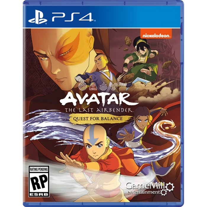 AVATAR THE LAST AIRBENDER QUEST FOR BALANCE - PS4