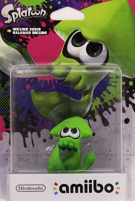AMIIBO AMIIBO SPLATOON SQUID GREEN — - Main Image