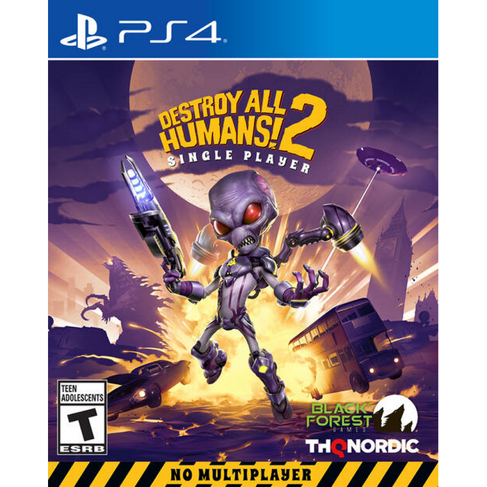 DESTROY ALL HUMANS 2 REPROBED SINGLE PLAYER - PS4