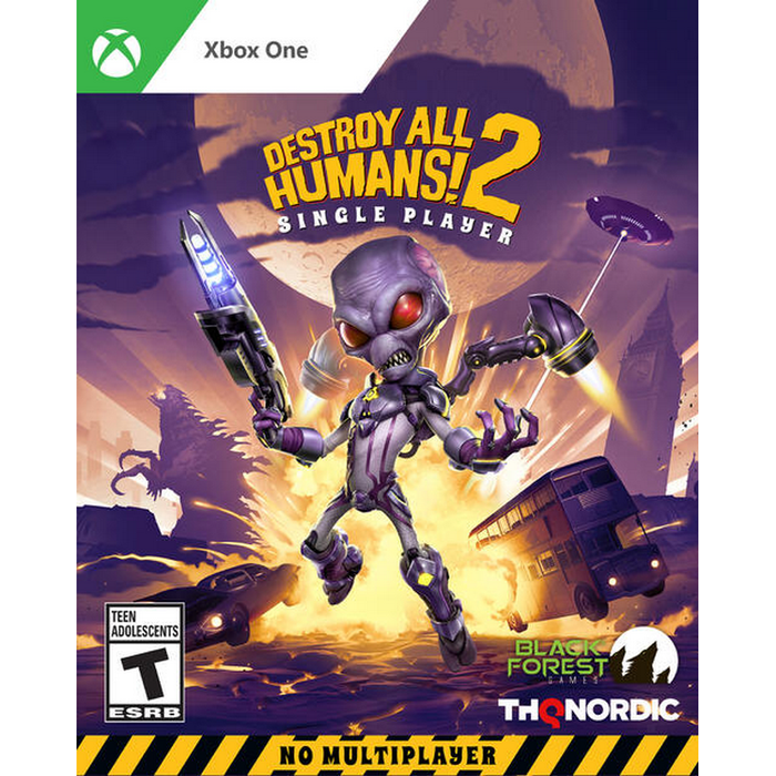 DESTROY ALL HUMANS 2 REPROBED SINGLE PLAYER - XBOX ONE