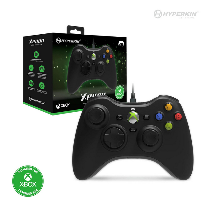 Hyperkin Xenon Wired Controller for Xbox Series X|S / XBOX1 / Windows 11|10 (Black) [FREE SHIPPING]
