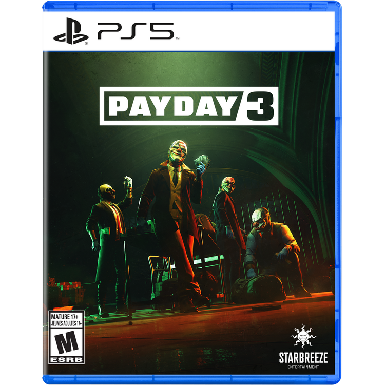 PAYDAY 3 - PS5 — VIDEOGAMESPLUS.CA