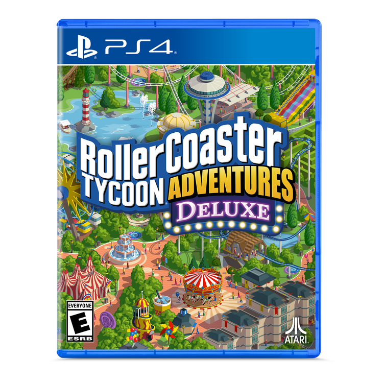 ROLLER COASTER TYCOON ADVENTURES DELUXE PS4 — - Main Image