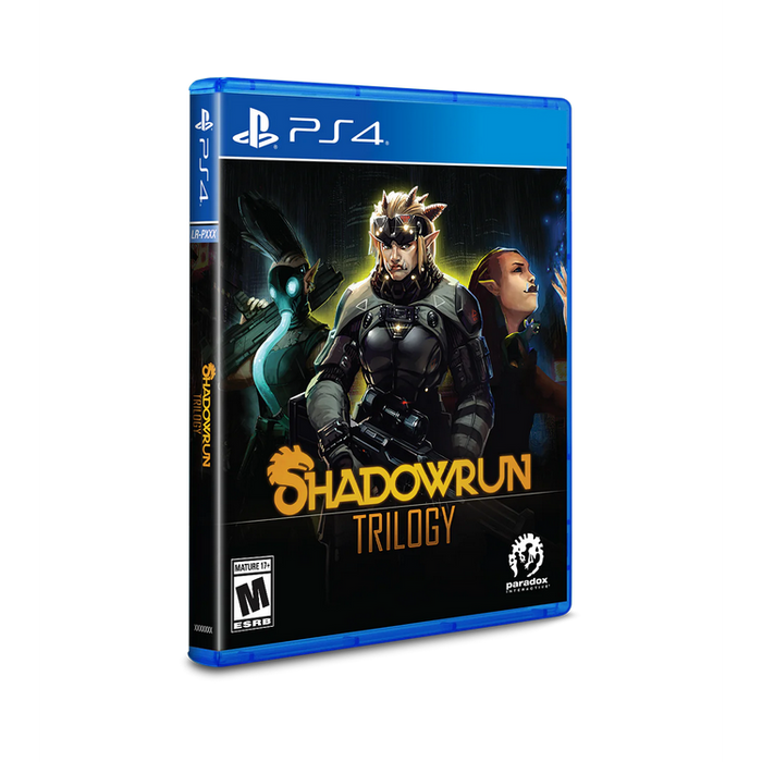 SHADOWRUN TRILOGY [LIMITED RUN GAMES #481] - PS4 —