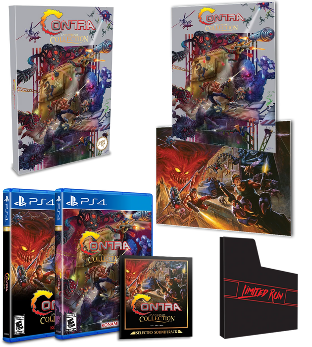 Contra Anniversary Collection Classic Edition [Limited Run Games #446] - PlayStation 4