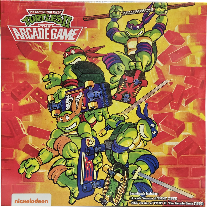 Teenage Mutant Ninja Turtles II: The Arcade Game (Black) (Limited Run Games) - Vinyl