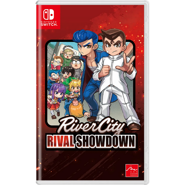 海外限定　くにおくん　 City Rival Showdown RIVER CITY RIVAL SHOWDOWN (ASIA ENGLISH IMPORT) - SWITCH
