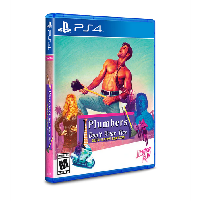 Plumbers Don’t Wear Ties: Definitive Edition [LIMITED RUN GAMES #527] - Playstation 4