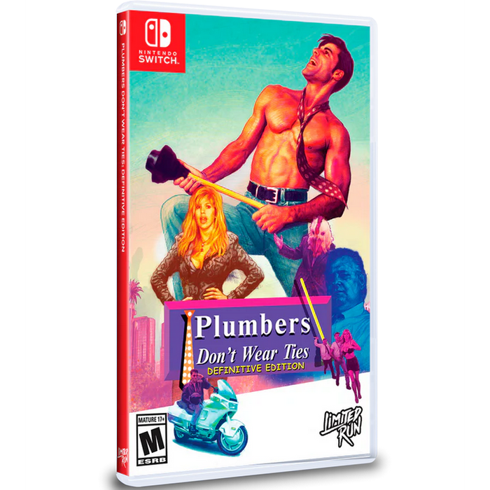 Plumbers Don’t Wear Ties: Definitive Edition [LIMITED RUN GAMES #204] - Nintendo Switch