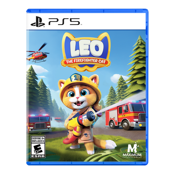 Leo the Firefighter Cat - Playstation 5 (PRE-ORDER)