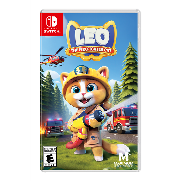 Leo the Firefighter Cat - Nintendo Switch (PRE-ORDER)