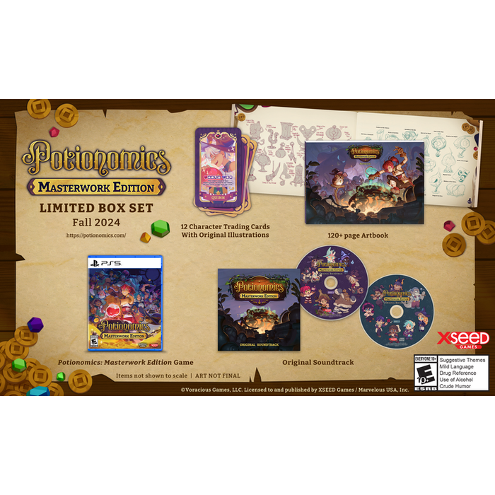 Potionomics: Masterwork Edition Limited Box Set - Playstation 5 (PRE-ORDER)