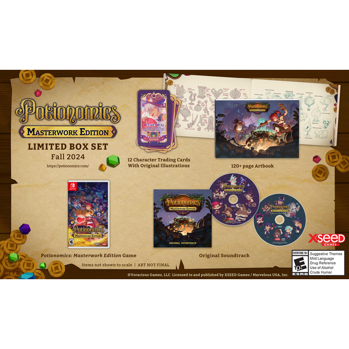 Potionomics: Masterwork Edition Limited Box Set - Nintendo Switch (PRE-ORDER)