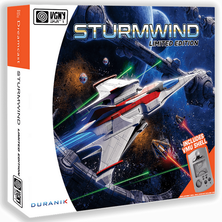 Sturmwind - Dreamcast (Limited Edition) — VIDEOGAMESPLUS.CA