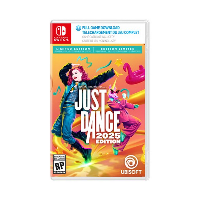 Just Dance 2025 Edition Limited Edition (Code in Box) - Nintendo Switch