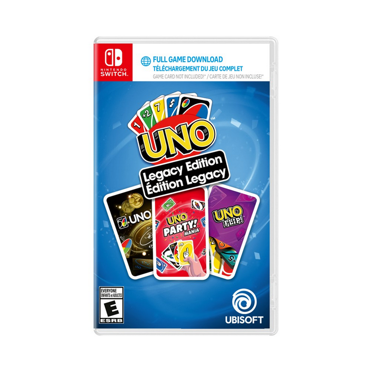 Uno Legacy Edition (Code in Box) - Nintendo Switch — VIDEOGAMESPLUS.CA