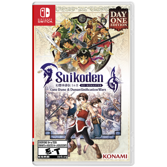 Suikoden I & II HD Remaster Day One - Nintendo Switch (PRE-ORDER) [Free Shipping]