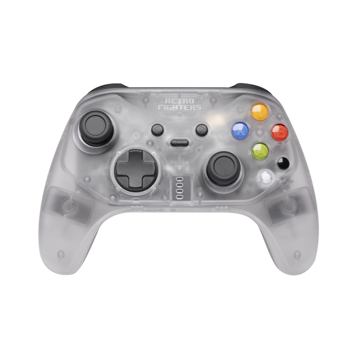 Retro Fighters Hunter Wireless Controller for Original XBOX, Switch & PC [Crystal] - Xbox