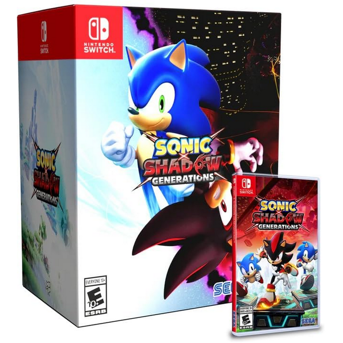 Sonic X Shadow Generations: Collector's Edition - Nintendo Switch Sonic X Shadow Generations: Collector's Edition - Nintendo Switch