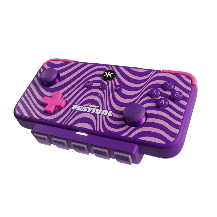 CRKD Neo S Controller Purple Wave 5-Fret Fortnite Festival Edition