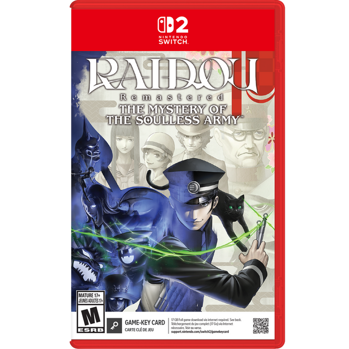 RAIDOU Remastered: The Mystery of the Soulless Army [Game-Key Card] - Nintendo Switch 2