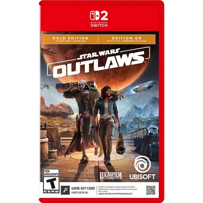 Star Wars Outlaws Gold Edition [Game-Key Card] - Nintendo Switch 2