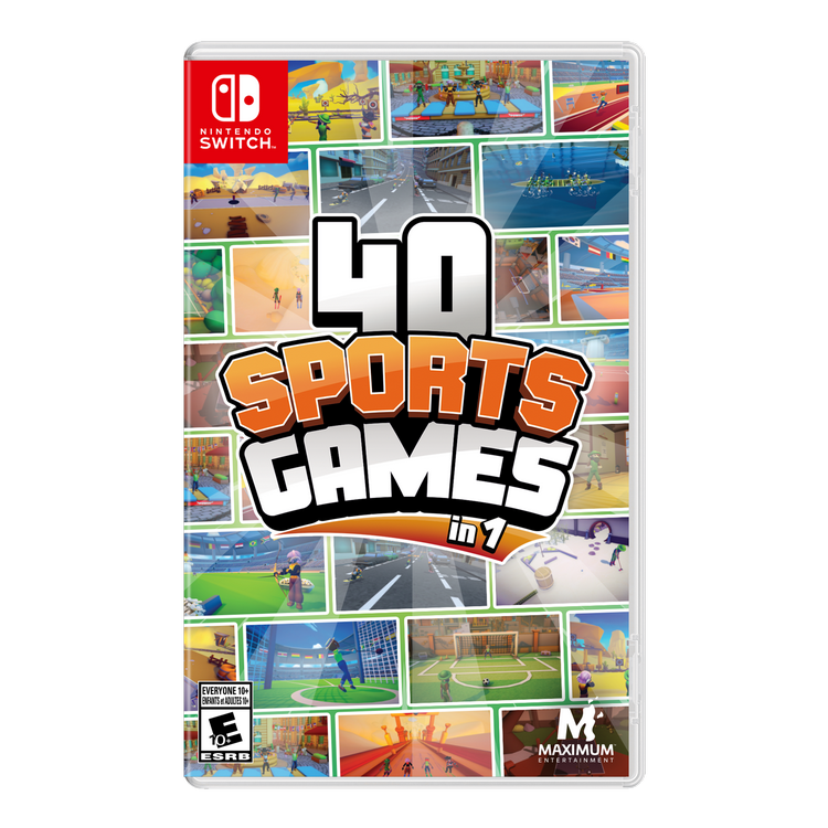 40 Sports Games in 1 - Nintendo Switch — VIDEOGAMESPLUS.CA