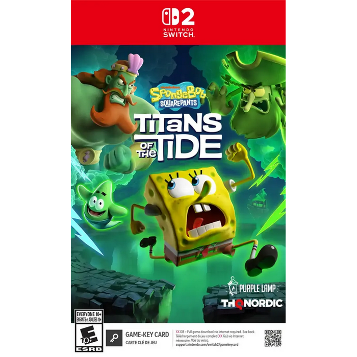 SpongeBob SquarePants: Titans of the Tide [Game-Key Card] - Nintendo Switch 2