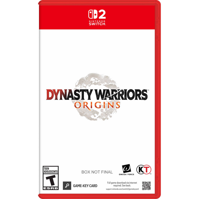 DYNASTY WARRIORS: ORIGINS - Nintendo Switch 2 [Game-Key Card] (PRE-ORDER) [Free Shipping]
