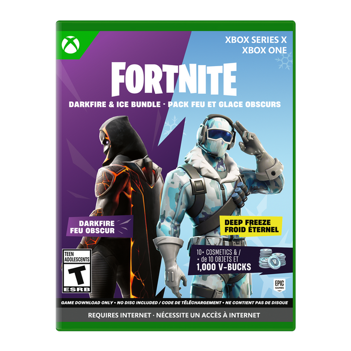 FORTNITE - Darkfire & Ice Bundle [Code in Box] - Xbox One/Xbox Series X