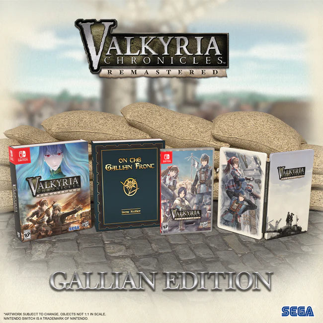 Valkyria Chronicles Remastered Gallian Edition [Limited Run Games #254] - Nintendo Switch