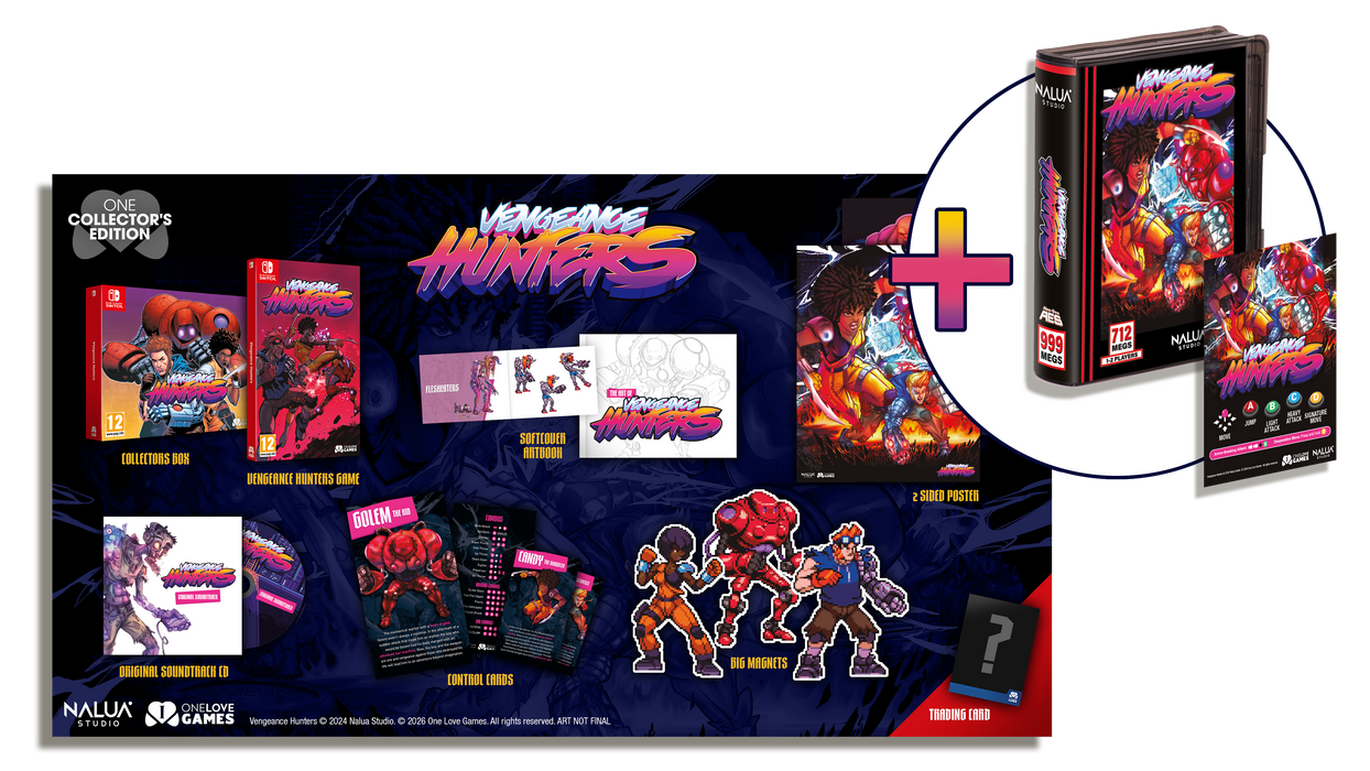 Vengeance Hunters [Neo Geo Edition] [EU Import] - Nintendo Switch (PRE-ORDER)