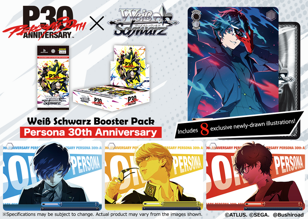 TCG - Weis Schwarz Persona 30th Anniversary Booster Box (PRE-ORDER)