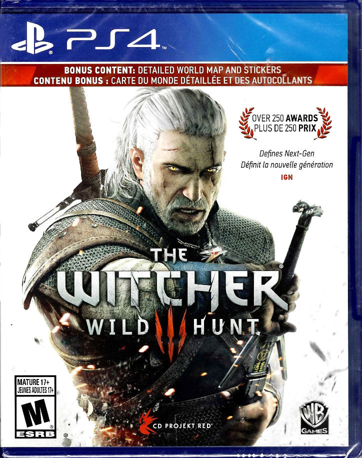 The Witcher 3: Wild Hunt - PS4 — VIDEOGAMESPLUS.CA