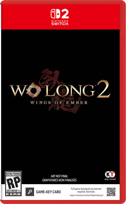 Wo Long 2: Wings of Ember [Game-Key Card] - Nintendo Switch 2 (PRE-ORDER)