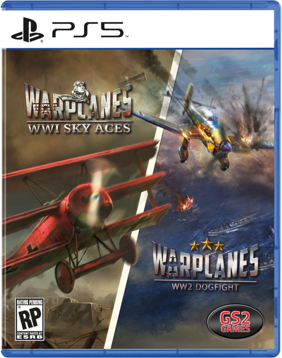 Warplanes WWI Sky Aces + WW2 Dogfight - Playstation 5 (PRE-ORDER)
