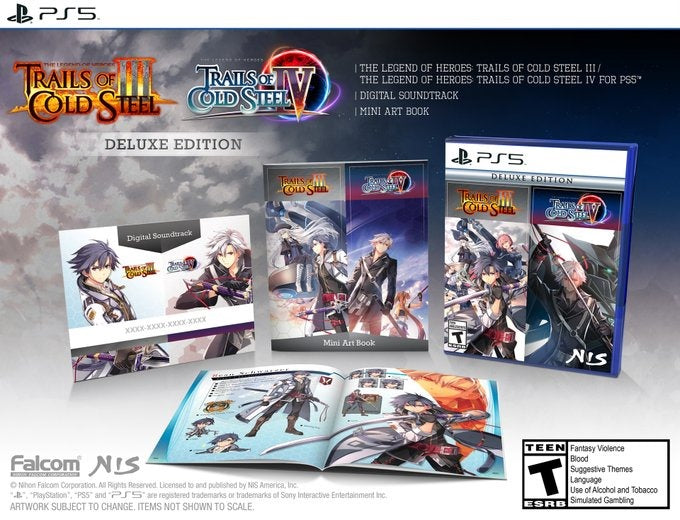 The Legend of Heroes Trails of Cold Steel III / The Legend of Heroes Trails of Cold Steel IV Deluxe Edition - PS5