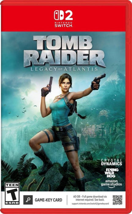 Tomb Raider Legacy of Atlantis [Game-Key Card] - Nintendo Switch 2 (PRE-ORDER)