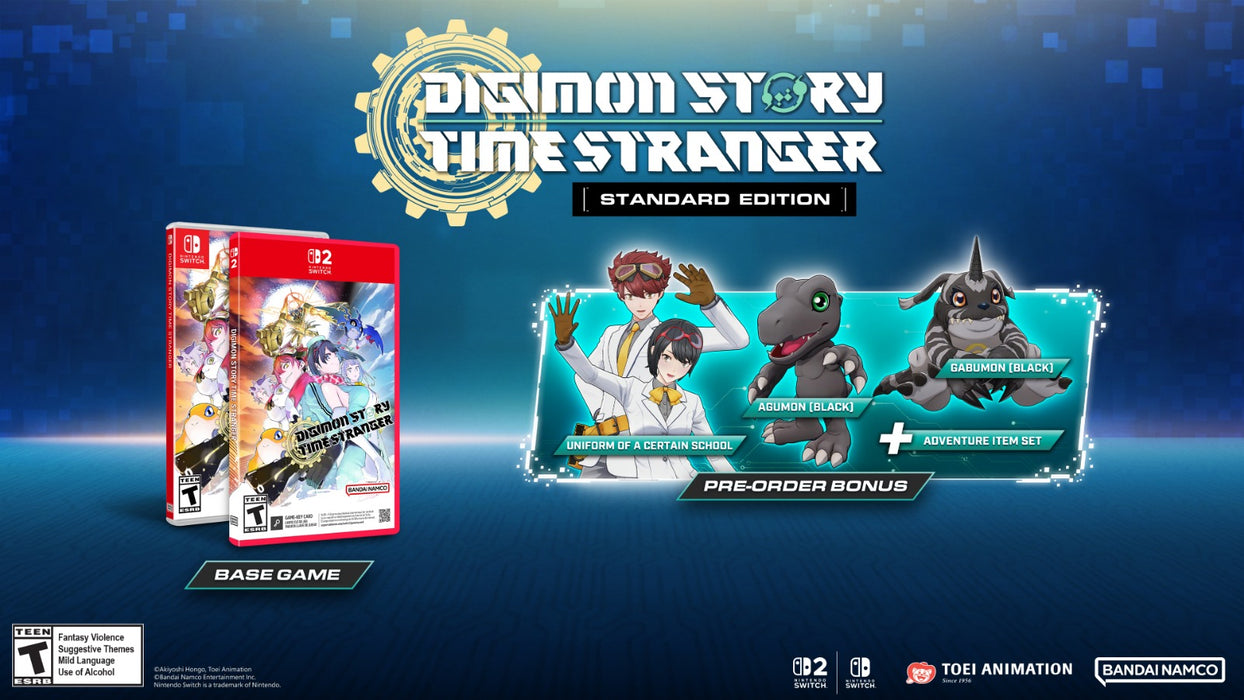Digimon Story Time Stranger - Nintendo Switch 2 [Game-Key Card] (PRE-ORDER)
