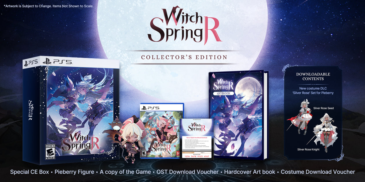 Witch Spring R Cat Witch Spring R Collector's Edition - Playstation 5 — VIDEOGAMESPLUS.CA