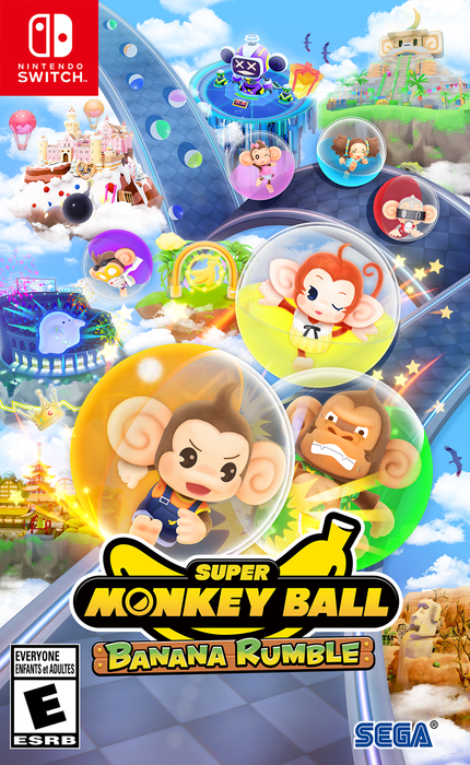 Super Monkey Ball Banana Rumble [LEGENDARDY BANANA EDITION] - SWITCH [VGP EXCLUSIVE FREE GAME BONUS] (PRE-ORDER)