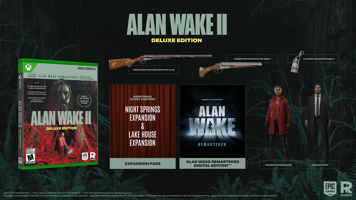 Alan Wake 2 Deluxe Edition - Xbox Series X