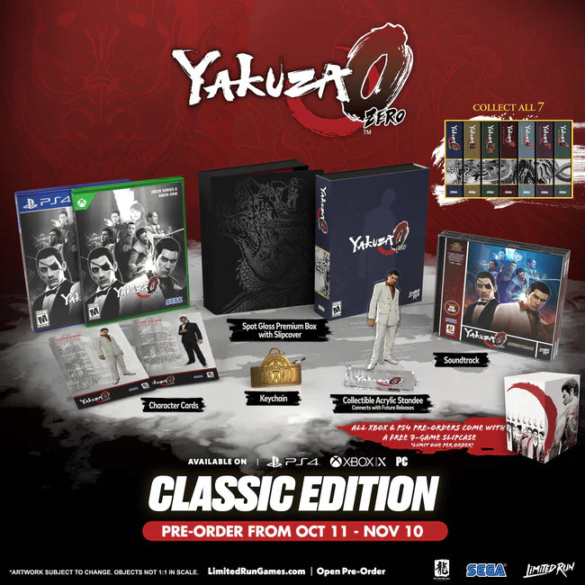 Yakuza 0 Classic Edition [Limited Run Games #571] - PlayStation 4